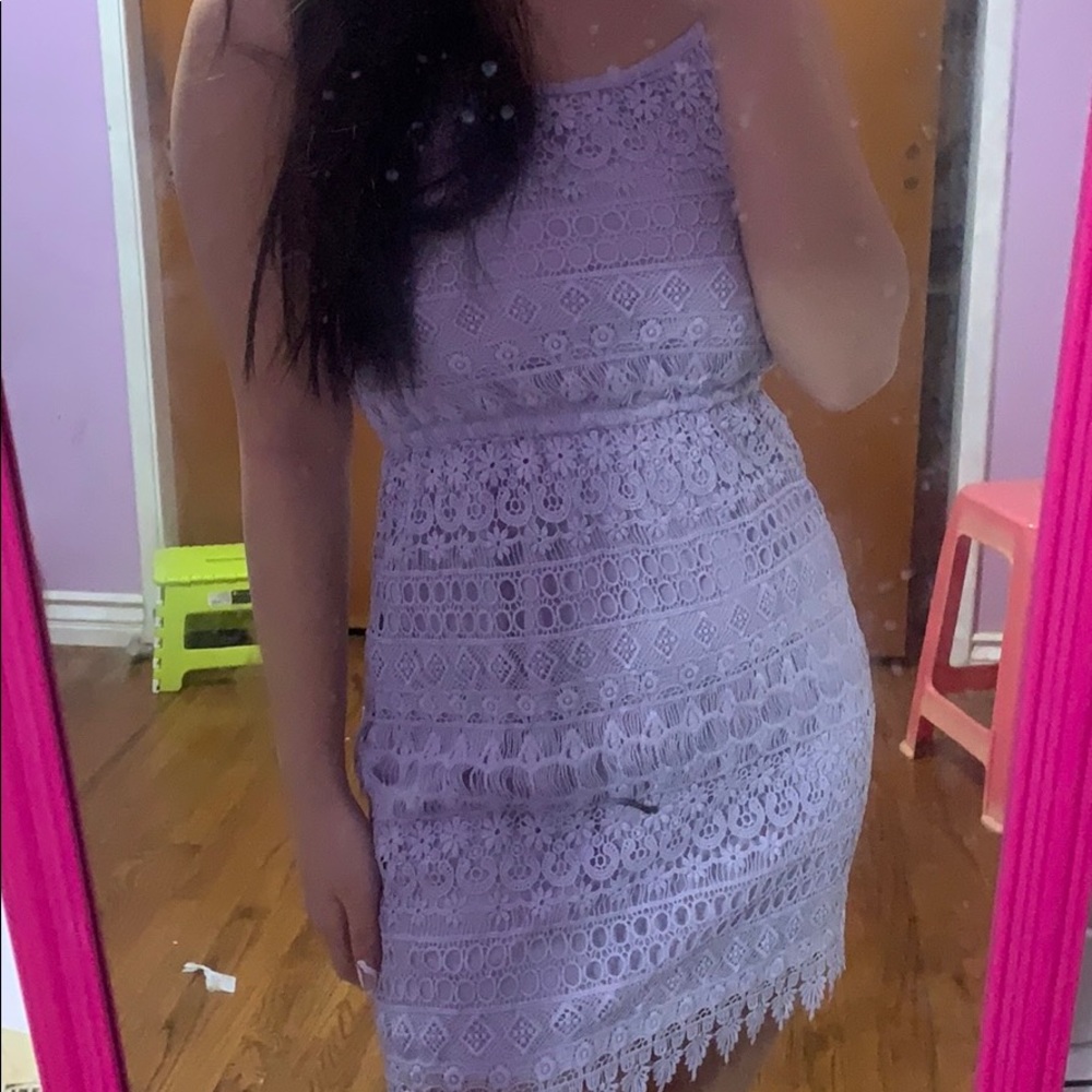 Purple dress
